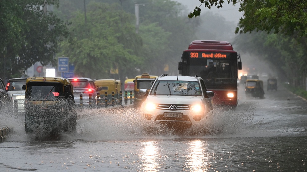 Heavy Rain in Delhi-NCR