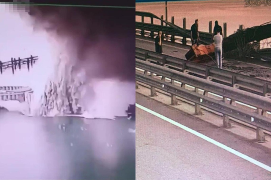 Ukraine Destroys Crimea Bridge with Underwater Explosives | Russia-Ukraine War Update
